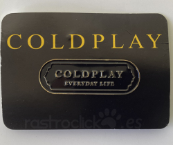 Pin insignia de Coldplay