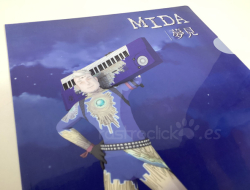 Portafolios de MSI y personajes de la película en 3D MIDA