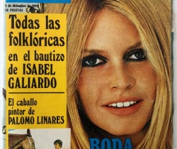 Revista Garbo año XVIII – nº 926 – 2 de Diciembre de 1970 – Bautizo Isabel Galiardo
