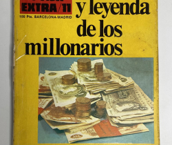 Revista Historia y vida Extra 11 año 1977 Aventura y leyenda de los millonarios