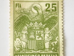 Sello Timbre móvil de 25 pesetas