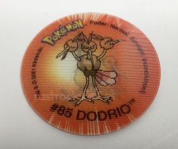 Tazo 2 Pokémon #85 DODRIO año 2001 Matutano Nintendo