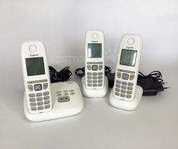 Trío de teléfonos inalámbricos Gigaset AS470A