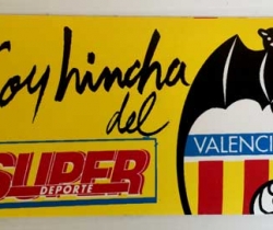 Adhesivo Yo soy hincha del Valencia C de F – Super Deporte