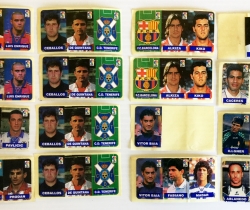 Lote 43 cromos de chicles Campeón Liga 96/97