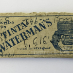 Sobre tarifas postales – Pluma y bolígrafo Waterman’s