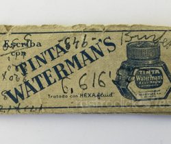 Sobre tarifas postales – Pluma y bolígrafo Waterman’s